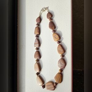 Petrified Wood Necklace